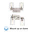 Éclairage pour meuble-lavabo à 2 lumières DEL à intensité variable Eddystone-378894322-370764412-378894323