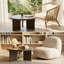Mid-Century Modern Round Coffee Table-852678456