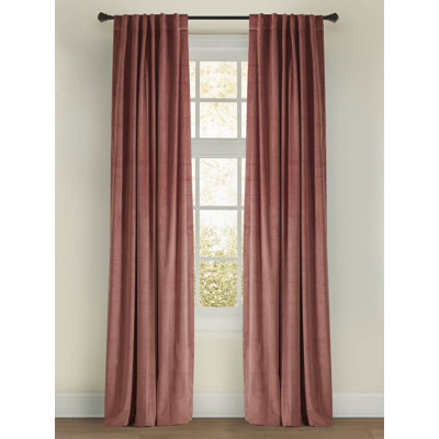 Camden Velvet Drapery Panel