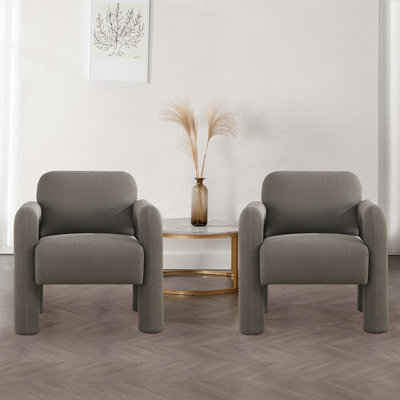 Upholstered Accent Armchair