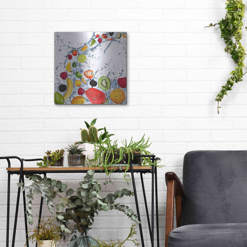 "Fruit Splash II" par Luxe, H 12 po x l 12 po