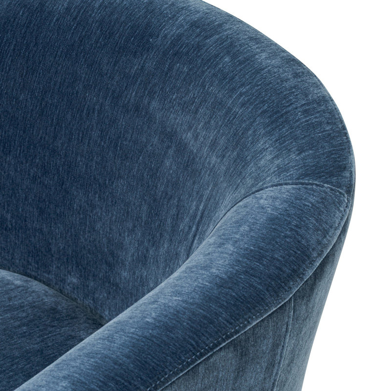Jett Swivel Chair-Monument Grey, Sapphire