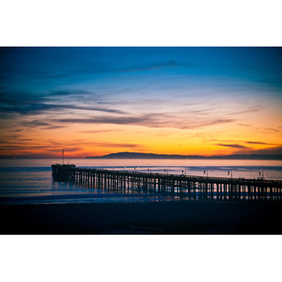 Ventura Pier by Dima_Rogozhin - Wrapped Canvas Rectangle Print