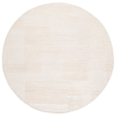 Harvest Hand Tufted Wool; Cotton Abstract Indoor Rug