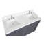 Ensemble de meuble-lavabo double 60 po Ensa-304554652-329341811