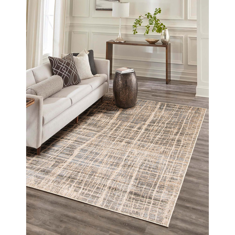 Tapis gris Lattice, Rectangle de 5 pi x 8 pi