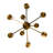 9 - Light Dimmable Tiered Chandelier-1344369271