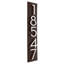 Floating Modern 4" Number Vertical Address Plaque (5 Digits)-1783513702-1783520536-1783516495