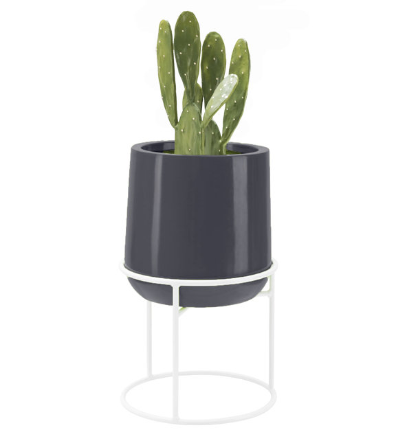 Pot Planter, Gray