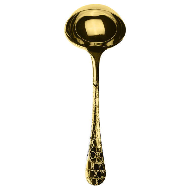 Coccodrillo Ladle - 48 Pieces , Oro