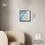 Art abstrait bleu Precious Flow -352455684-352455932