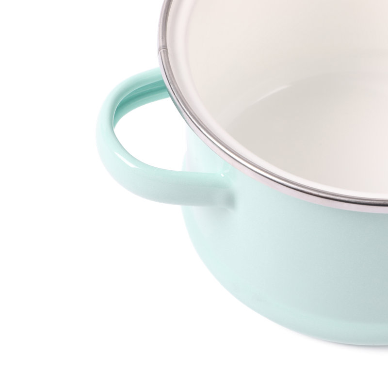 Martha Stewart 1 Quarts qt. Non-Stick Enamelware Round Set