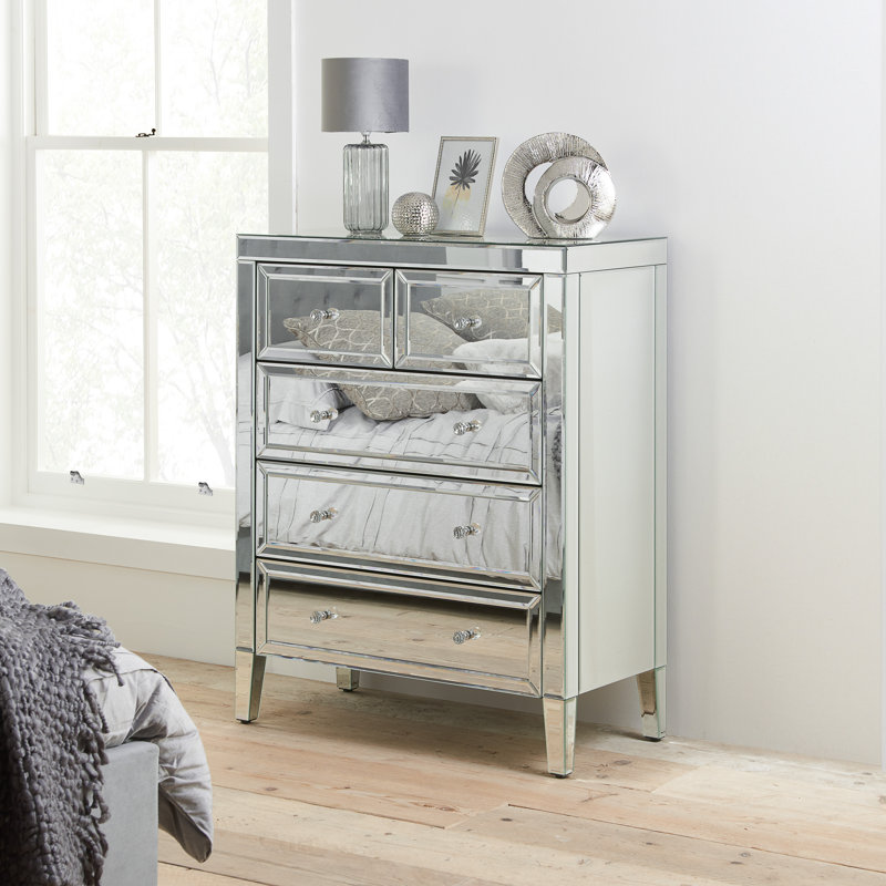 Norristown 5 Drawer 80Cm W Dresser