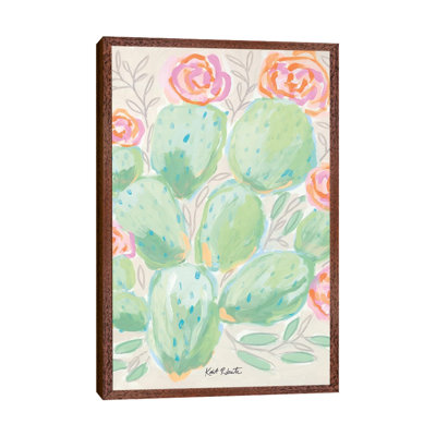 Life Can Be Prickly… Bloom Anyway 1 Piece Painting on Canvas