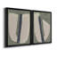 «Paper Slice III», ensemble de 2 peintures sur toile encadrées-368120124-368120122