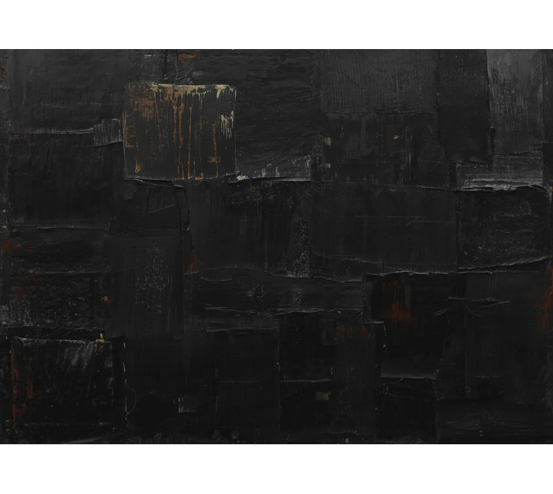 Ebony Grid Print