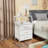 Yasleen 16.1'' W Metal Nightstand