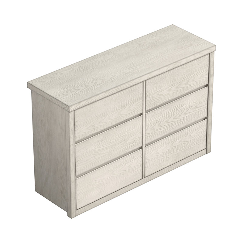  Commode 6 tiroirs (Interlock), Beige