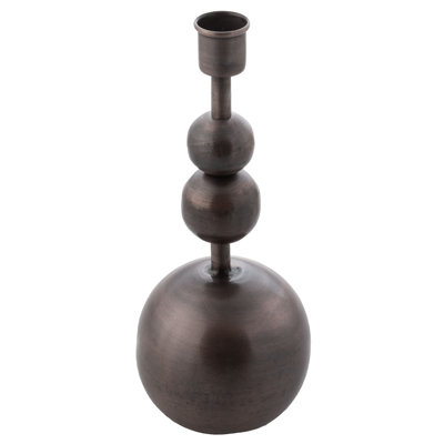 Orb Candlestick Holders Md Bronze