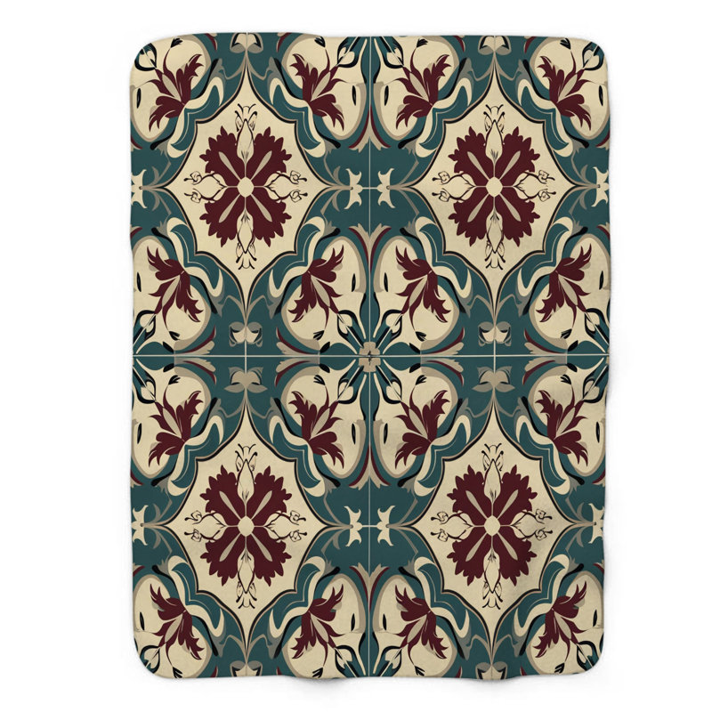 Jeté antique 1 pièce - Sherpa Premium, Grand lit