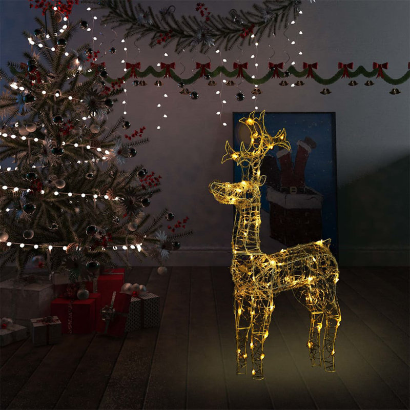 60cm LED Indoor / Outdoor String Lights, Warm White