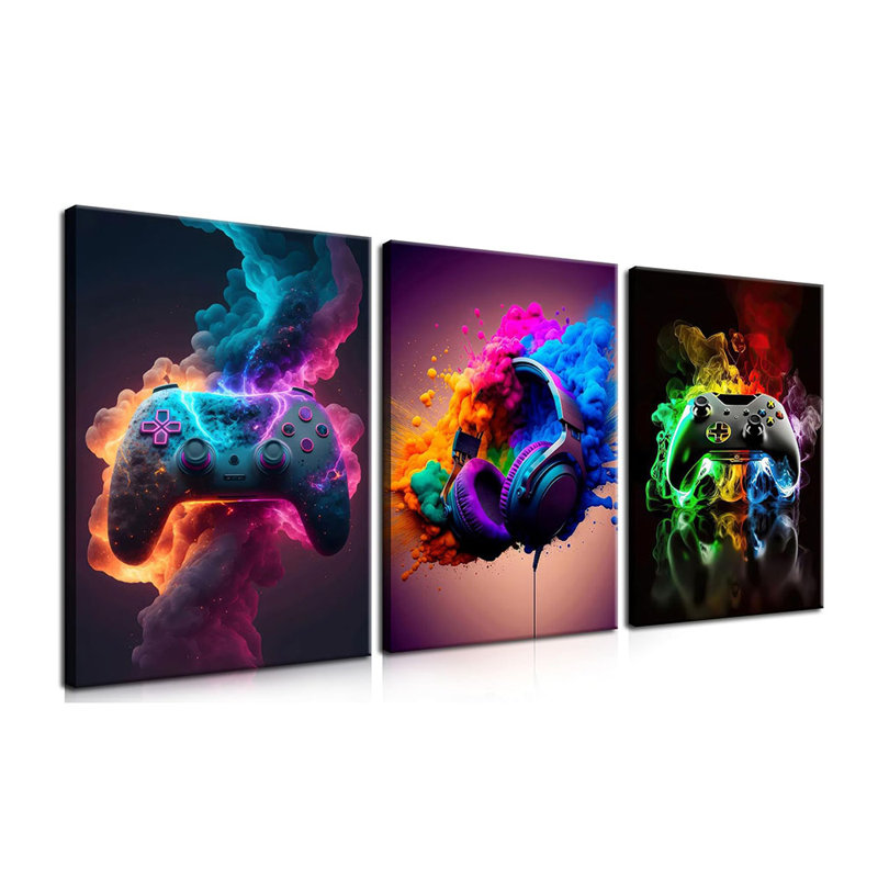 3 Piece Wrapped Canvas Print