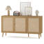 Buffet buffet avec 3 portes en rotin-1864140-21562521
