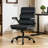 Mid-Back Swivel Task Chair with Arms-498340016
