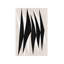 Modern Art - Zebra Print Tribal Paint 1 Piece Wrapped Canvas Wall Art-49993574