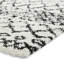 Machine Woven White/Black Rug-93557895