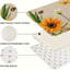 Tapis de cuisine, porche et salle de bain 3 pièces Sunflower Bee