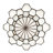 Paramount 1 - Light Nickel Unique/Statement Pendant