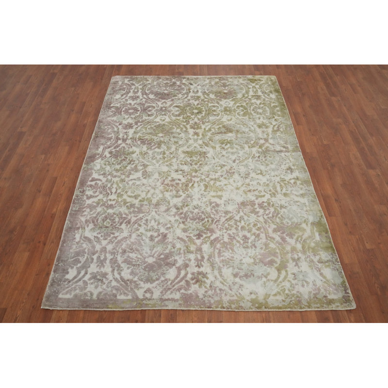 Handmade Abstract Modern Area Rug 6x8