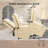 PU Leather Power Lift Recliner Chair, Faux Leather Recliner Chair Sofa with Massage and Heat-547560065
