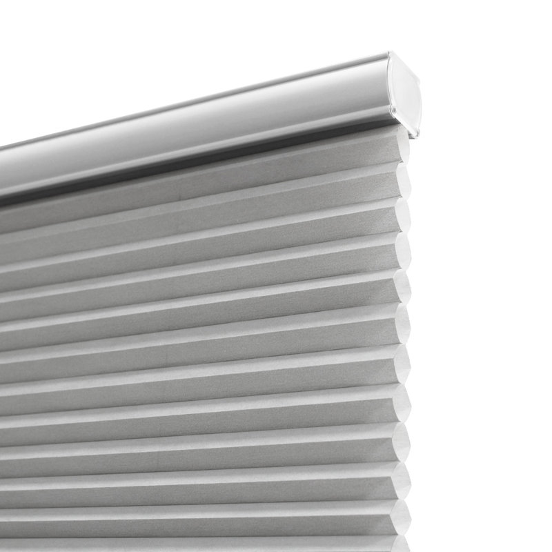 Store cellulaire occultant sans cordon, gris, L 26 po x L 72 po