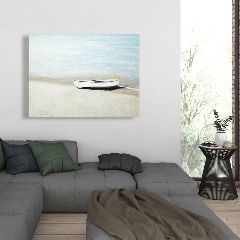 Le long de la mer - Toile marine pour salle de bain