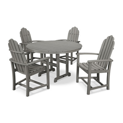 Ensemble repas 5 pièces POLYWOOD Classic Adirondack
