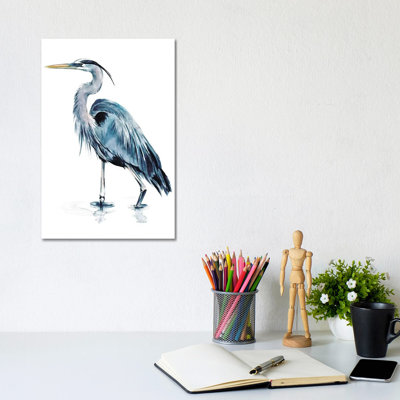Blue Heron II- Gallery-Wrapped Canvas Giclée