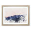 Pink Sunrise Over A Forest - Single Picture Frame Print on MDF-56892135-56892144