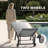 Outdoor Patio Chaise Lounge Set Of 2 With Wheels And Armrests-726262096