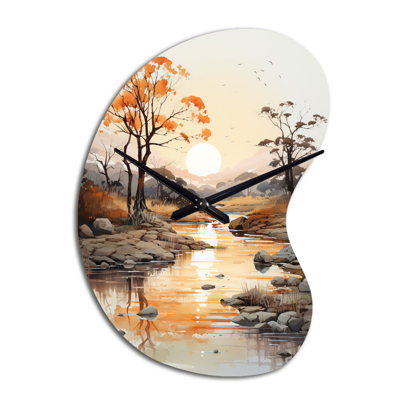 Horloge murale Afrique, Petit