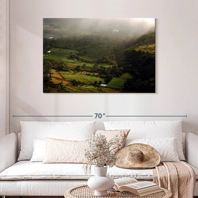 Ravi Volcan Baru Fields, 30" H x 45" W