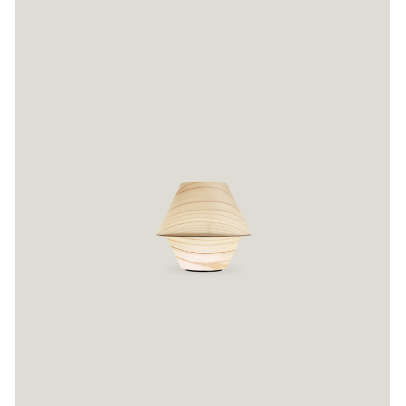 Hotel Simple Table Lamp, 8.9" Dia., Natural White, Non-Dimmable