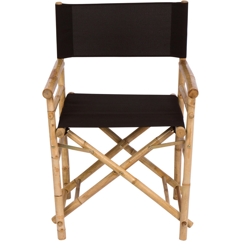 Chaise de réalisateur Yohana, Noir