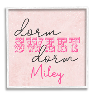 «Pink Sweet Dorm» cmw-067, art mural personnalisé