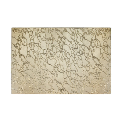 Modern Artistic Glass Placemat