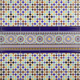Sevillano 7.9" x 1" Ceramic Pencil Liner Tile Trim in Blue