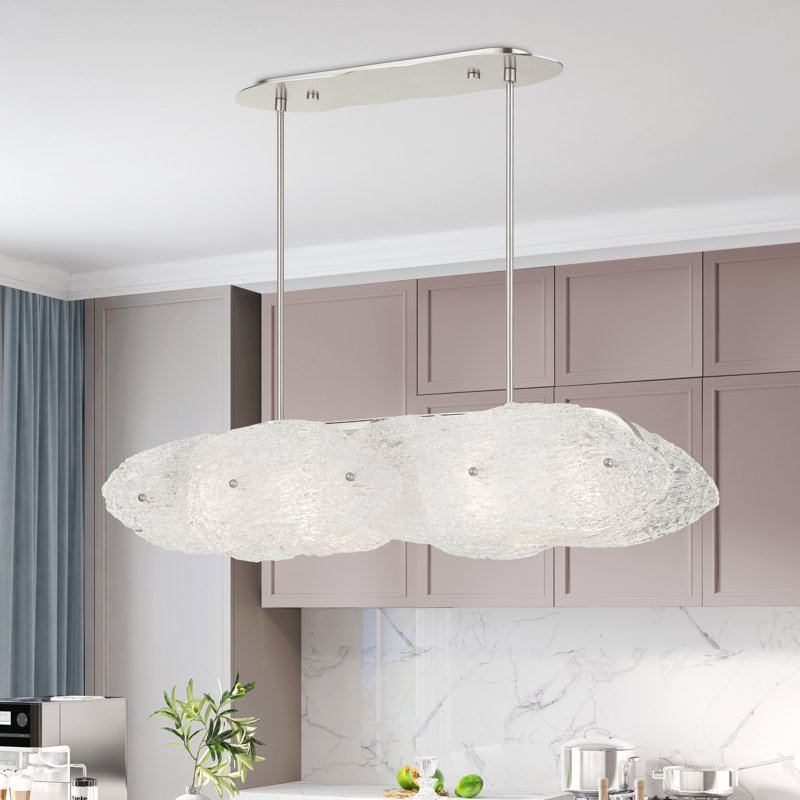 Lustre unique à 5 lumières Manzano