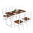 Wood Kitchen Table Chairs Set