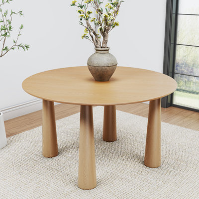 Barton 52" Solid Wood Round Dining Table